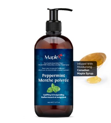 Pure Castile Soap Peppermint Body Wash (944 ml)