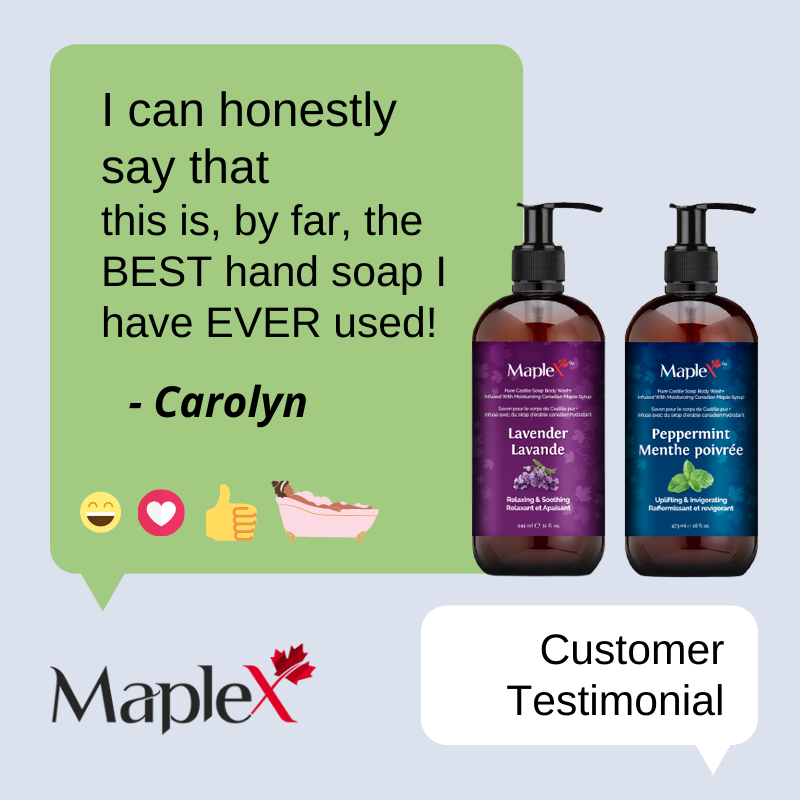 5 Reasons to Make MapleX Naturals Pure Castile Soaps A Part of Your Everyday Skin Care Routine