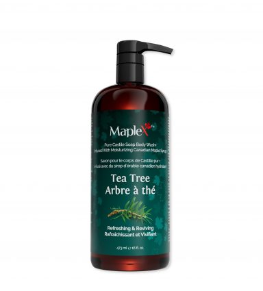 Pure Castile Soap Tea Tree Body Wash – 473 mL (16 oz)